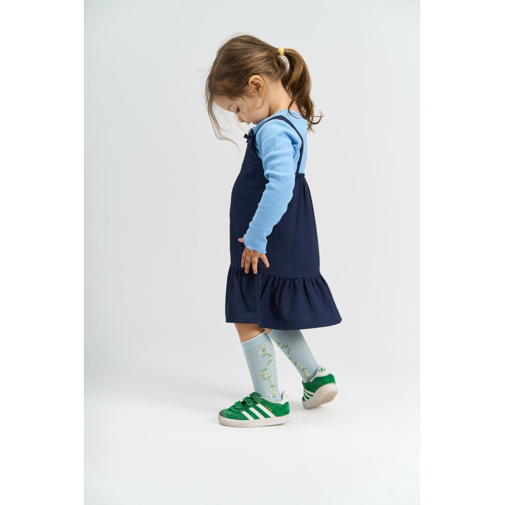 THE NEW SIBLINGS TNSTScarlett Strap Kjole Kjoler Navy Blazer