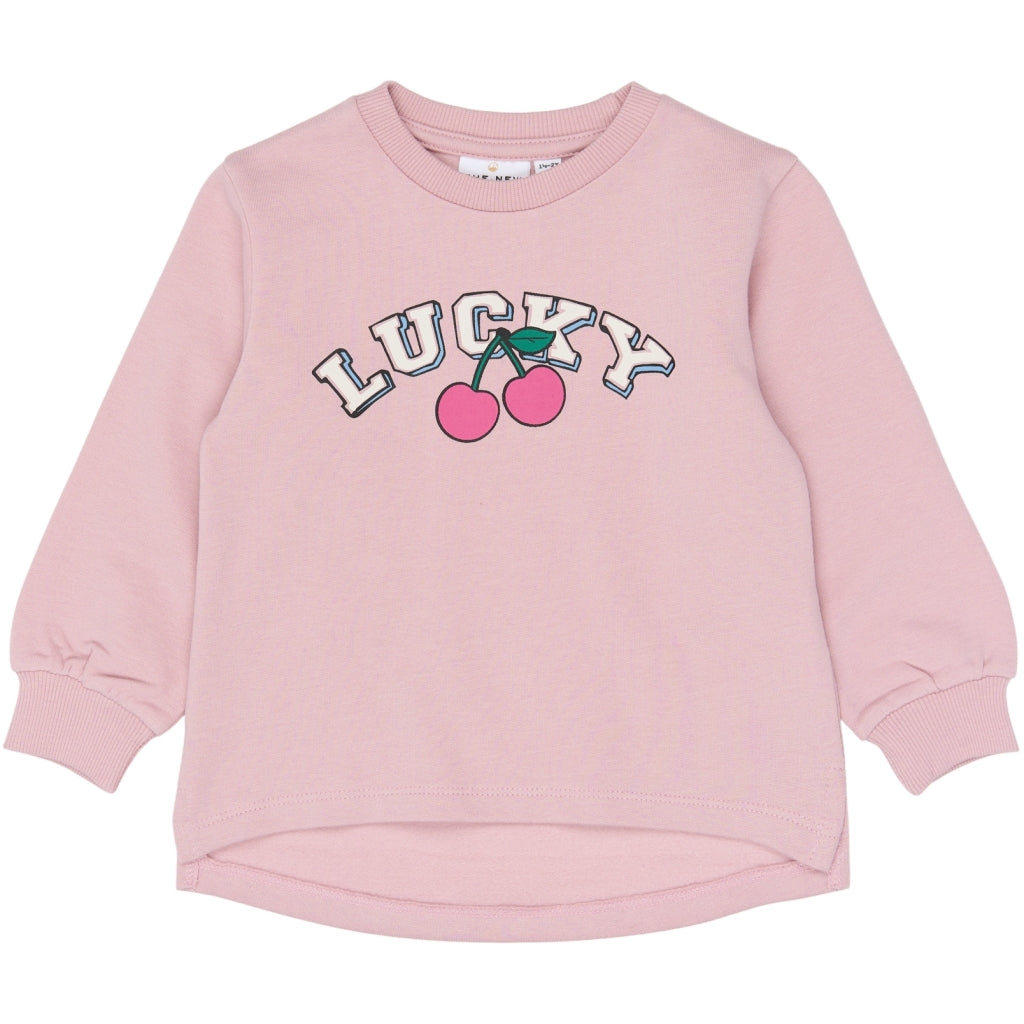 THE NEW SIBLINGS TNSTShelby Sweatshirt Sweatshirt Silver Pink