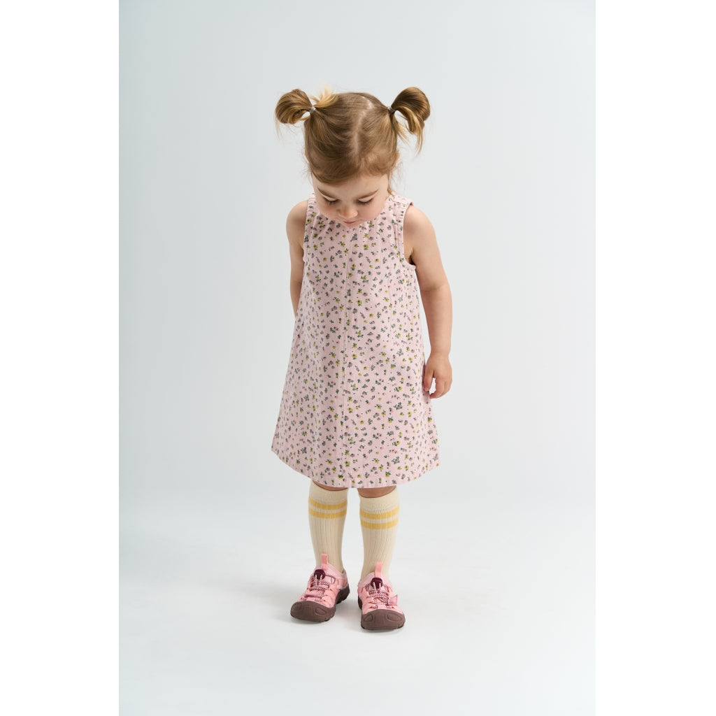 THE NEW SIBLINGS TNSTSif Ærmeløs Denim Kjole Kjoler Light Lilac AOP