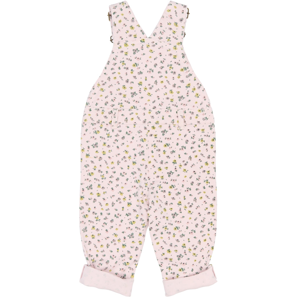 THE NEW SIBLINGS TNSTSif Denim Smækbukser Overalls Light Lilac AOP