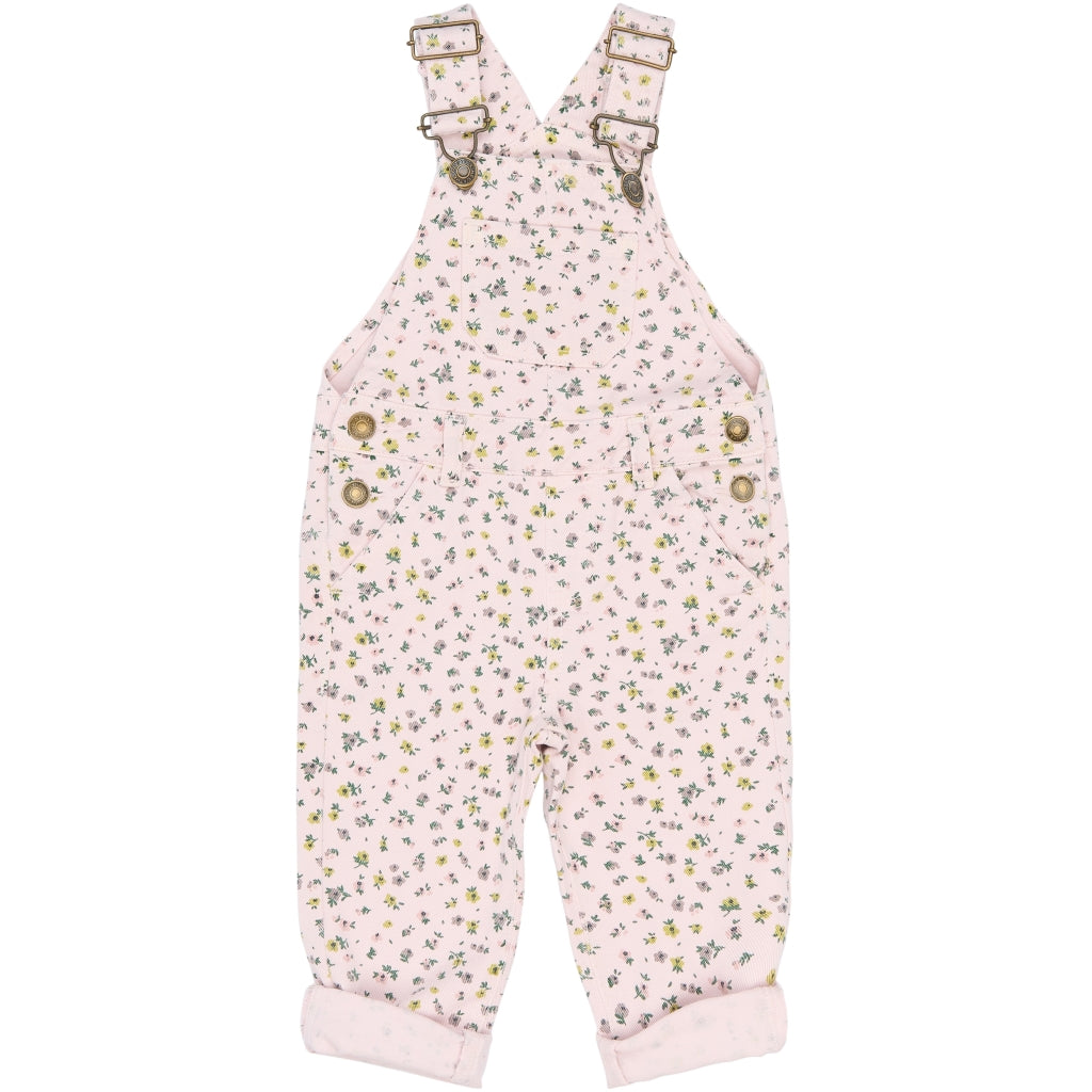 THE NEW SIBLINGS TNSTSif Denim Smækbukser Overalls Light Lilac AOP