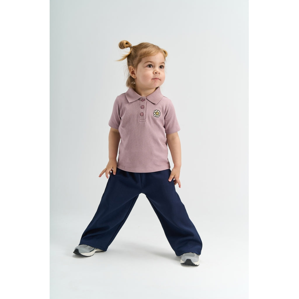 THE NEW SIBLINGS TNSTSigbritta Kortærmet Polo T-shirt Sea fog