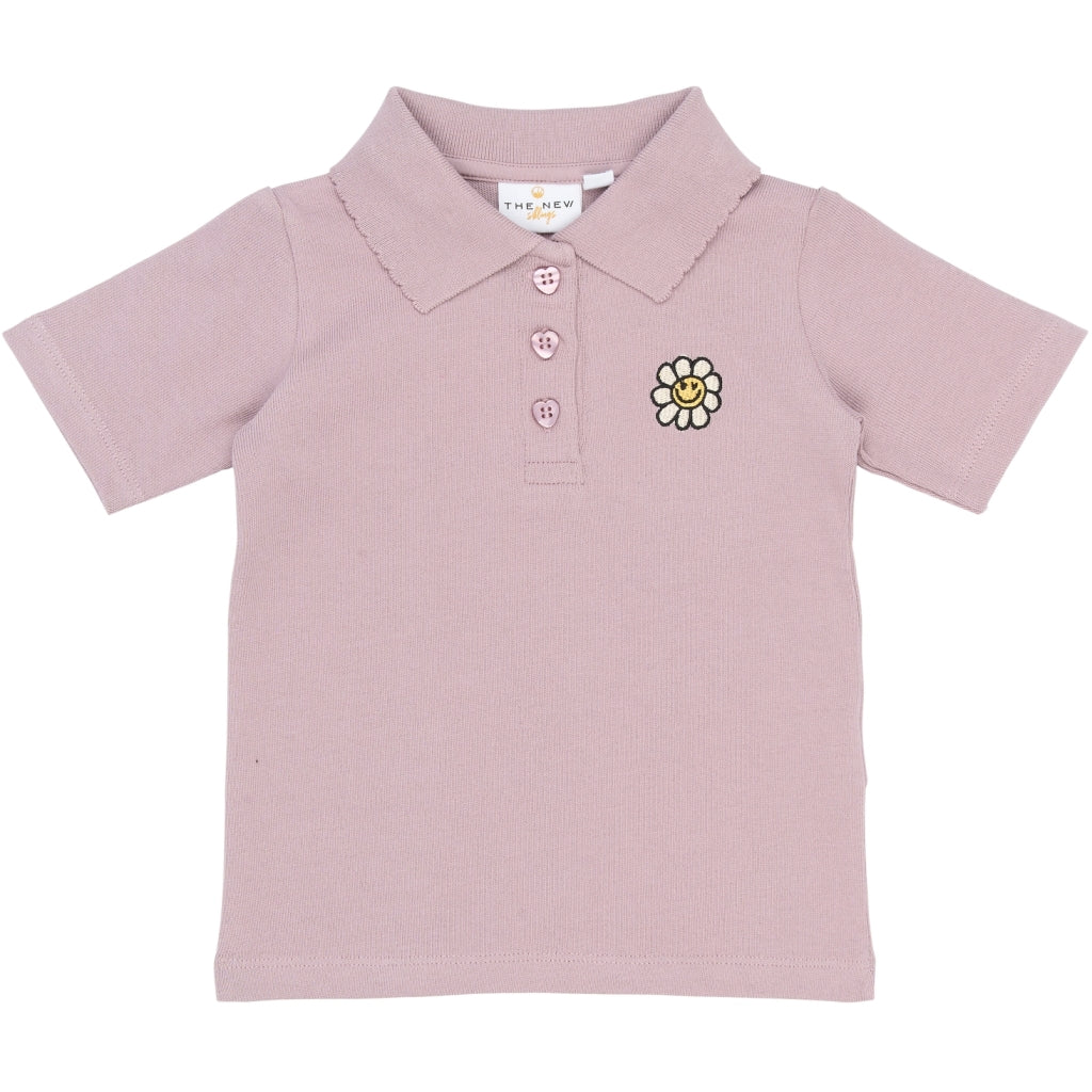 THE NEW SIBLINGS TNSTSigbritta Kortærmet Polo T-shirt Sea fog