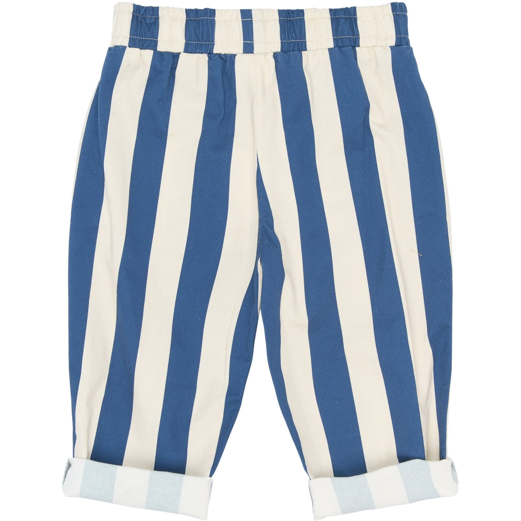 THE NEW SIBLINGS TNSTSilas Baggy Bukser Bukser True Blue Striped