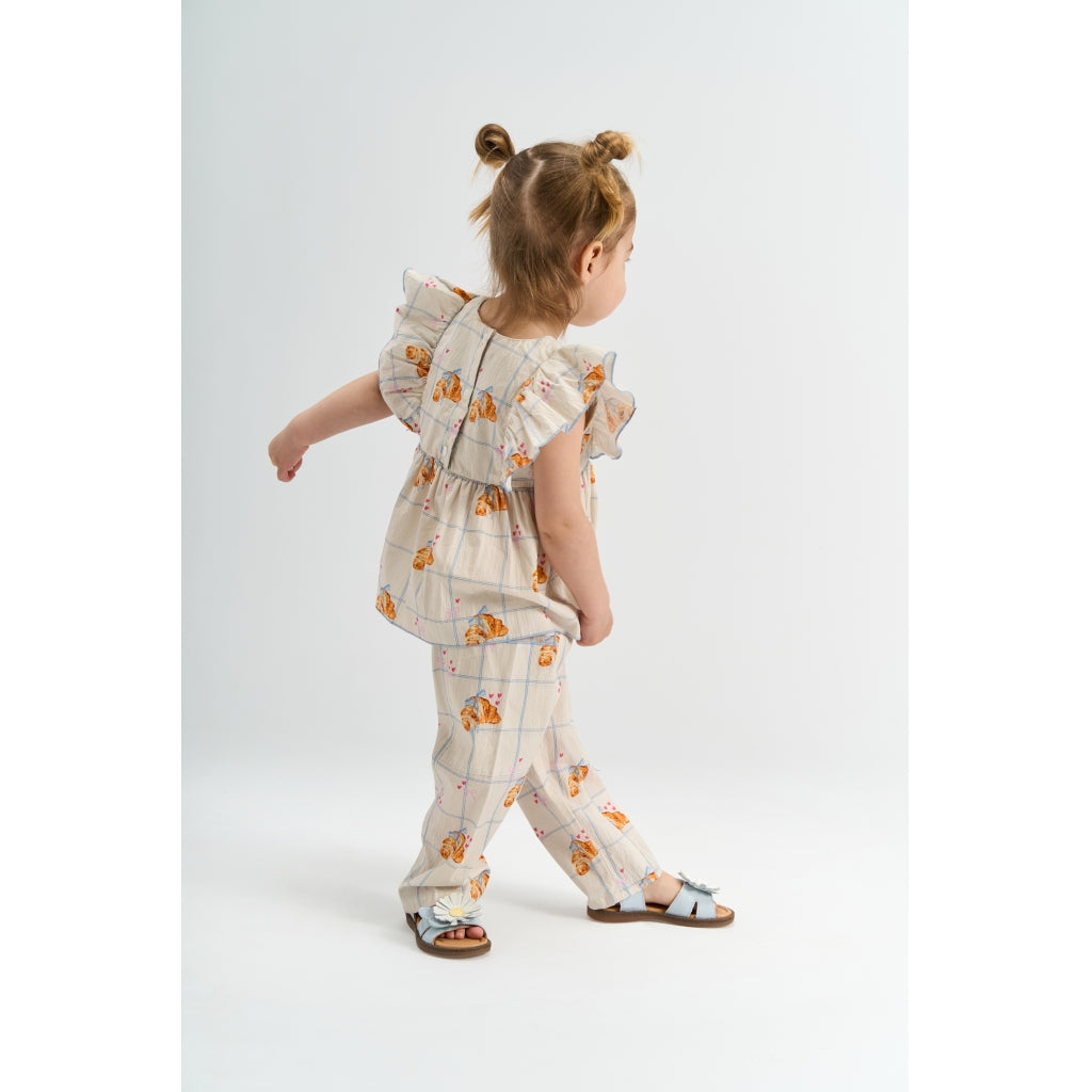 THE NEW SIBLINGS TNSTSilke Ærmeløs Top Kortærmede top Gardenia AOP