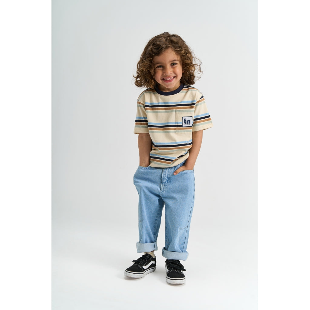 THE NEW SIBLINGS TNSTSilvio Barrel Fit Jeans Jeans Light blue denim