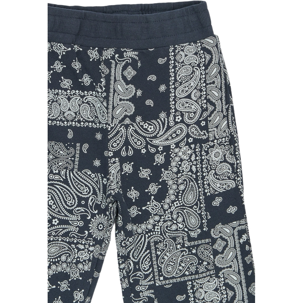 THE NEW SIBLINGS TNSTSimon Sweatpants Bukser Navy Blazer AOP