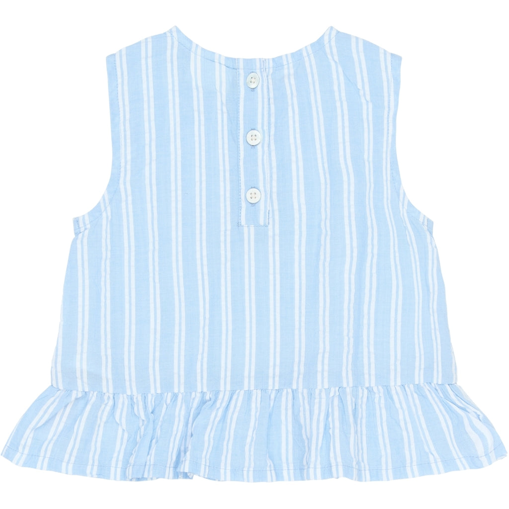 THE NEW SIBLINGS TNSTSiri Ærmeløs Top Kortærmede top Forever Blue Striped
