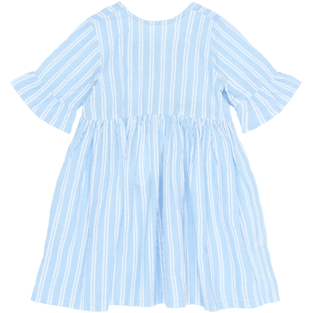 THE NEW SIBLINGS TNSTSiri Kortærmet Kjole Kjoler Forever Blue Striped