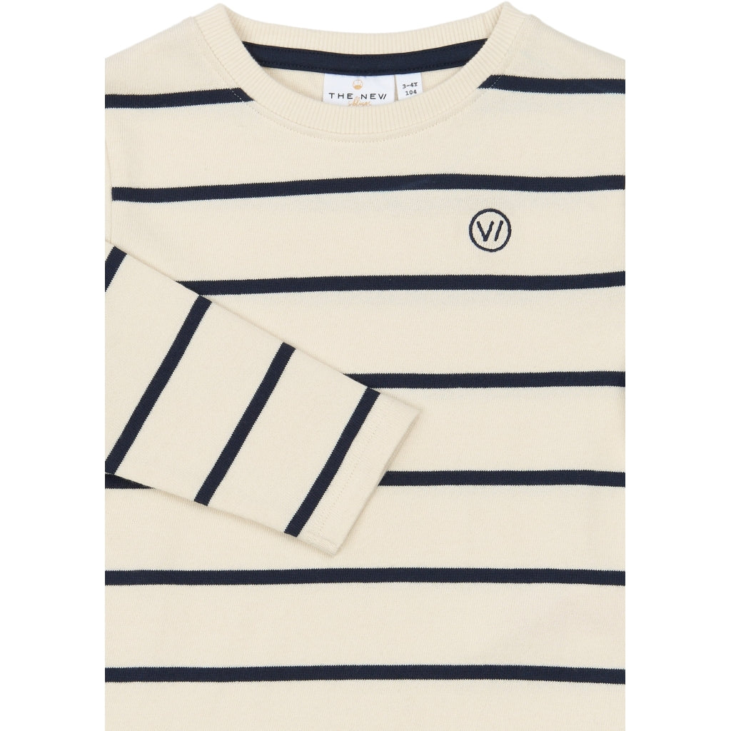 THE NEW SIBLINGS TNSTSlater Langærmet Bluse Langærmet bluse Gardenia Striped