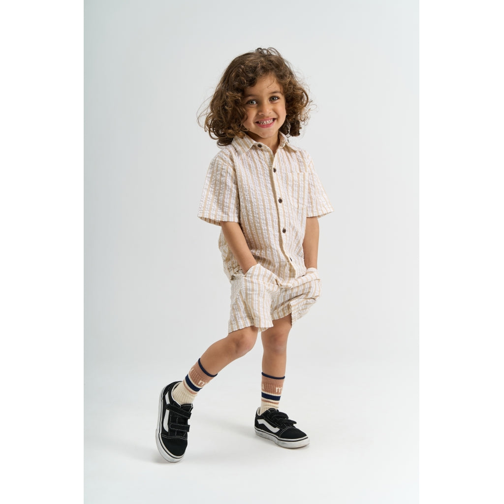 THE NEW SIBLINGS TNSTSmitty Shorts Shorts Humus Striped