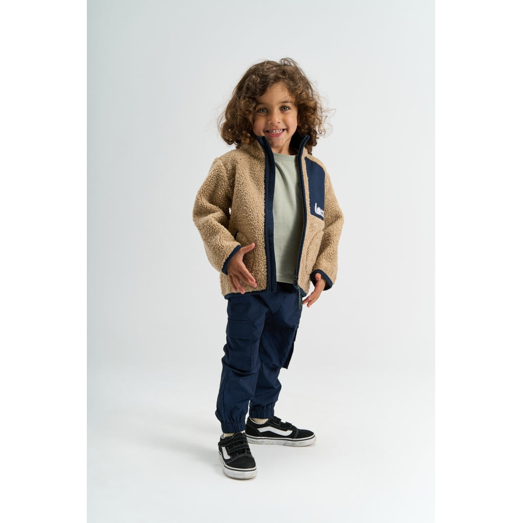 THE NEW SIBLINGS TNSTStormy Uni Teddy Jacket Jakker Navy Blazer
