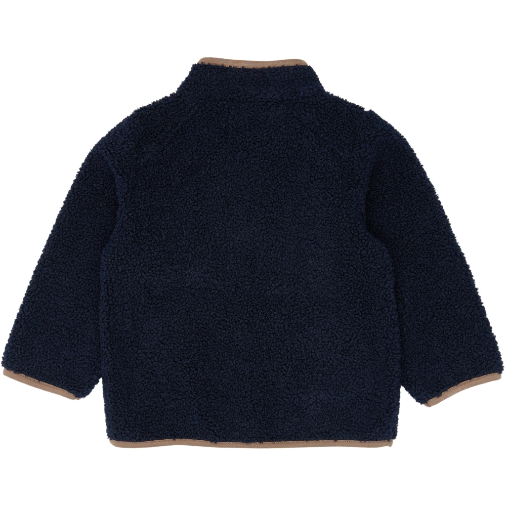 THE NEW SIBLINGS TNSTStormy Uni Teddy Jacket Jakker Navy Blazer