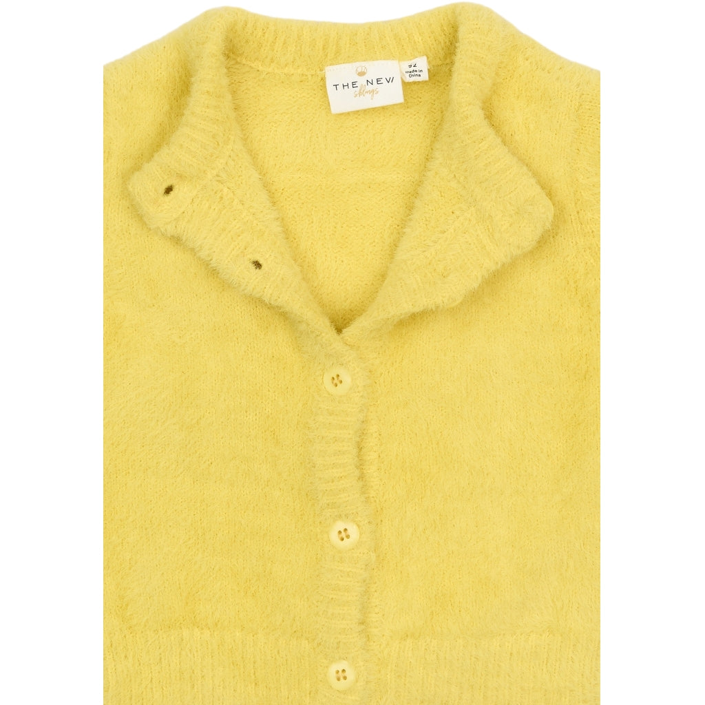 THE NEW SIBLINGS TNSTSuna Strik Cardigan Strik Dusky Citron