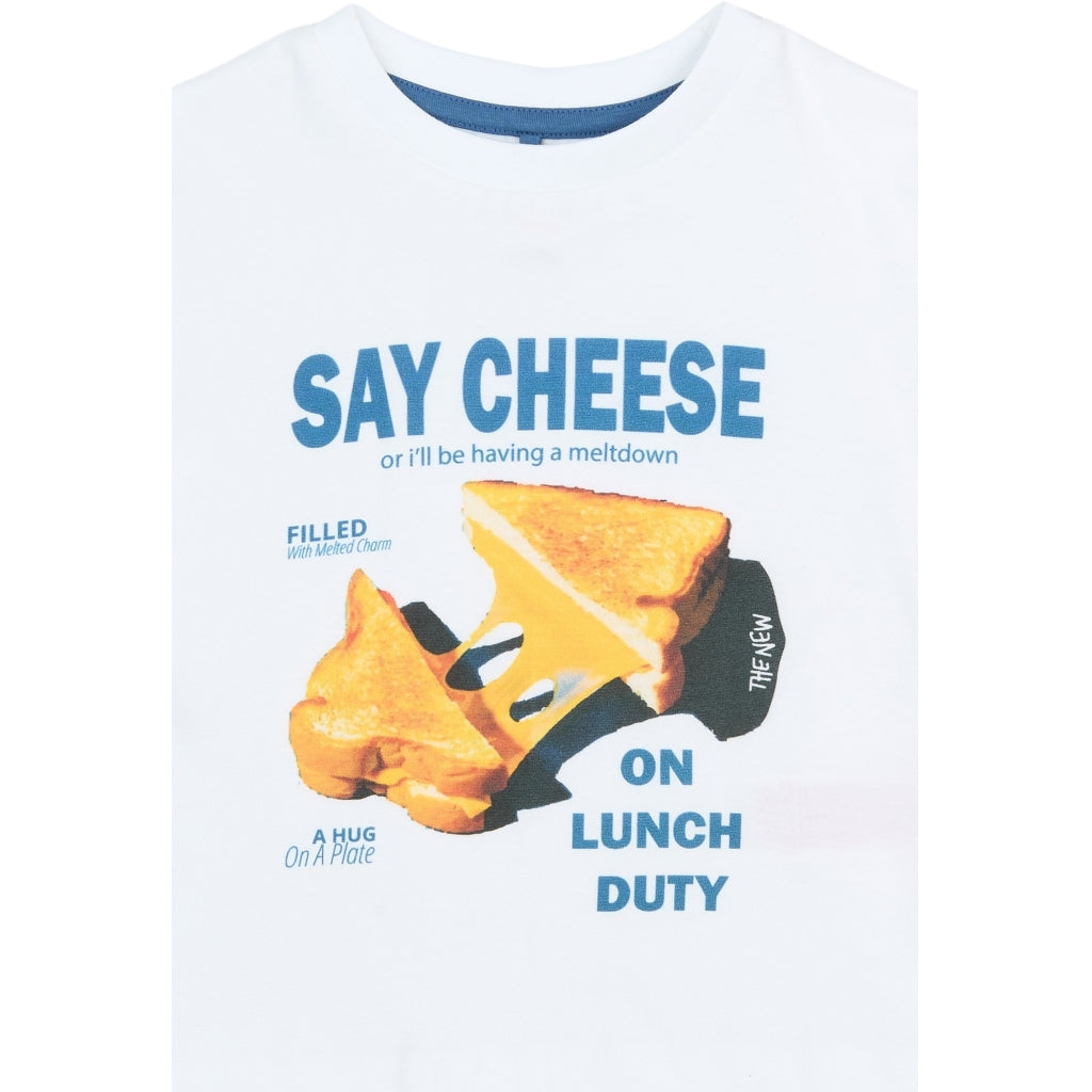 THE NEW SIBLINGS TNSTSwinton Oversize T-shirt T-shirt Bright White