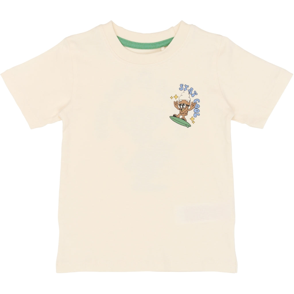 THE NEW SIBLINGS TNSTTab Bluse T-shirt Gardenia