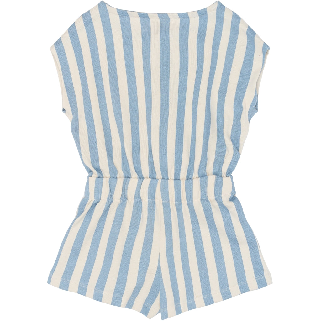 THE NEW SIBLINGS TNSTTaliana Kortærmet Jumpsuit Heldragter Forever Blue Striped