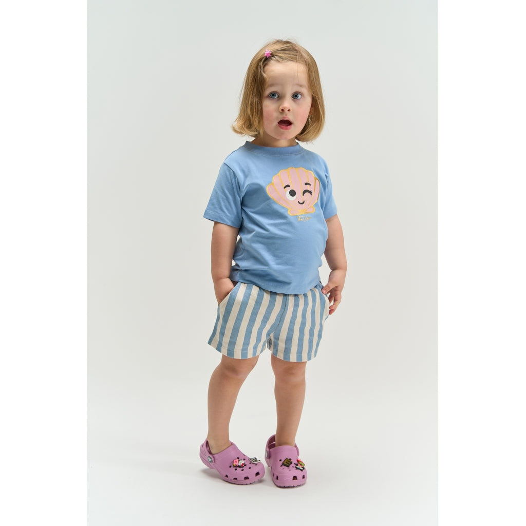 THE NEW SIBLINGS TNSTTaliana Shorts Shorts Forever Blue Striped