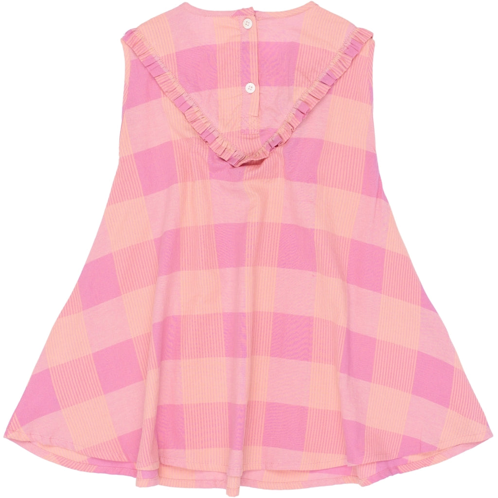 THE NEW SIBLINGS TNSTTassie Ærmeløs Kjole Kjoler Cashmere Rose Checked