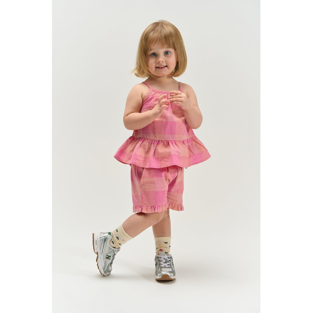 THE NEW SIBLINGS TNSTTassie Shorts Shorts Cashmere Rose Checked