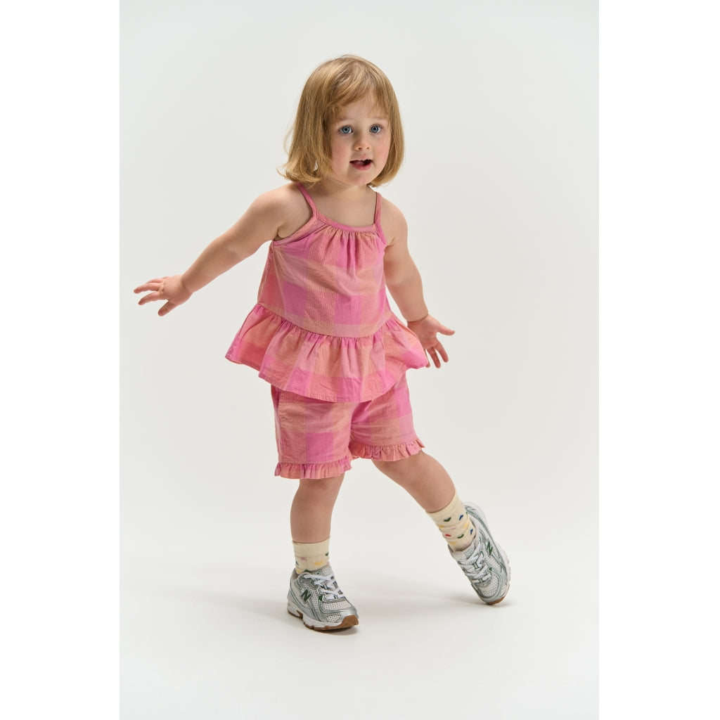 THE NEW SIBLINGS TNSTTassie Tanktop Kortærmede top Cashmere Rose Checked