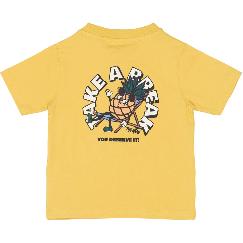 THE NEW SIBLINGS TNSTTatum Bluse T-shirt Cream gold