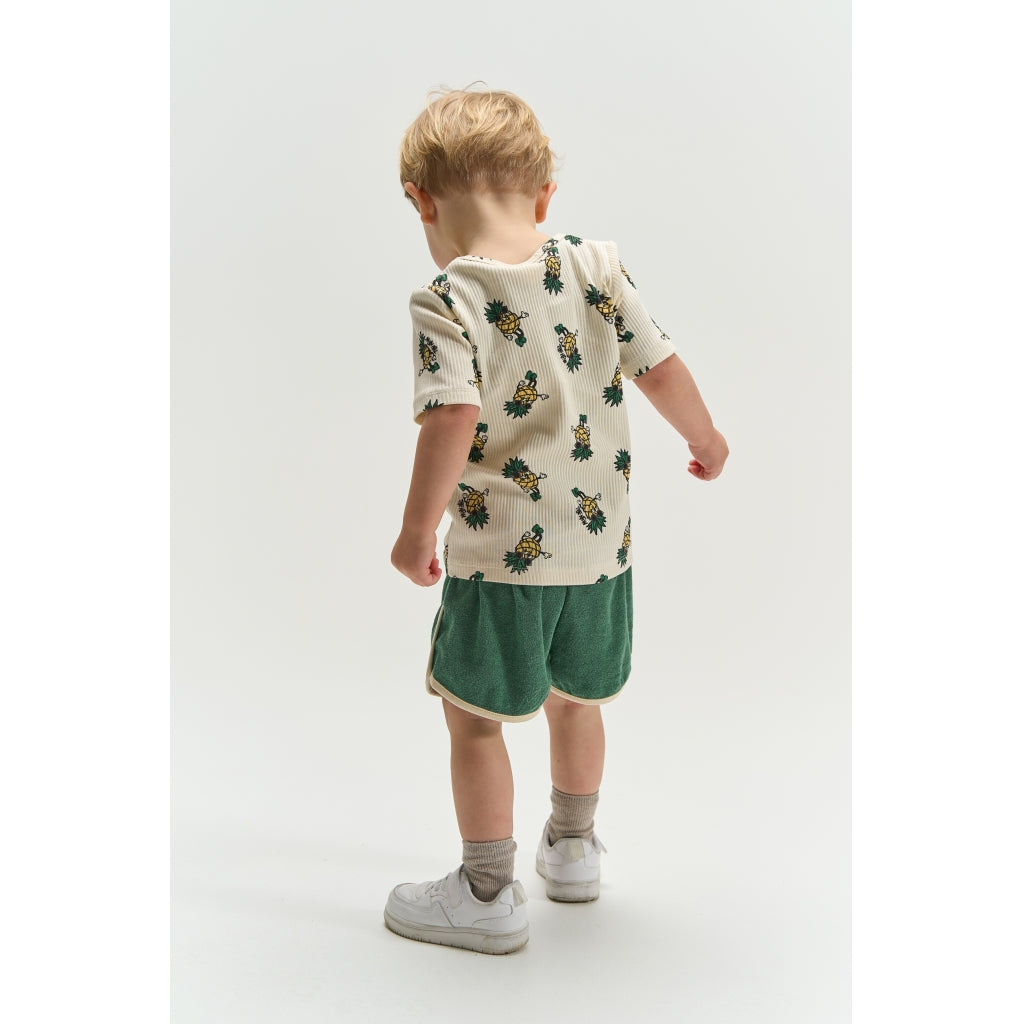 THE NEW SIBLINGS TNSTTerry Shorts Shorts Posy Green