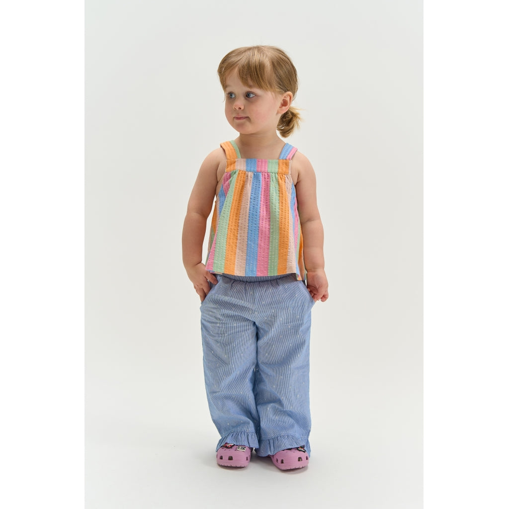 THE NEW SIBLINGS TNSTThea Loose Toddler Bukser Bukser Forever Blue Striped