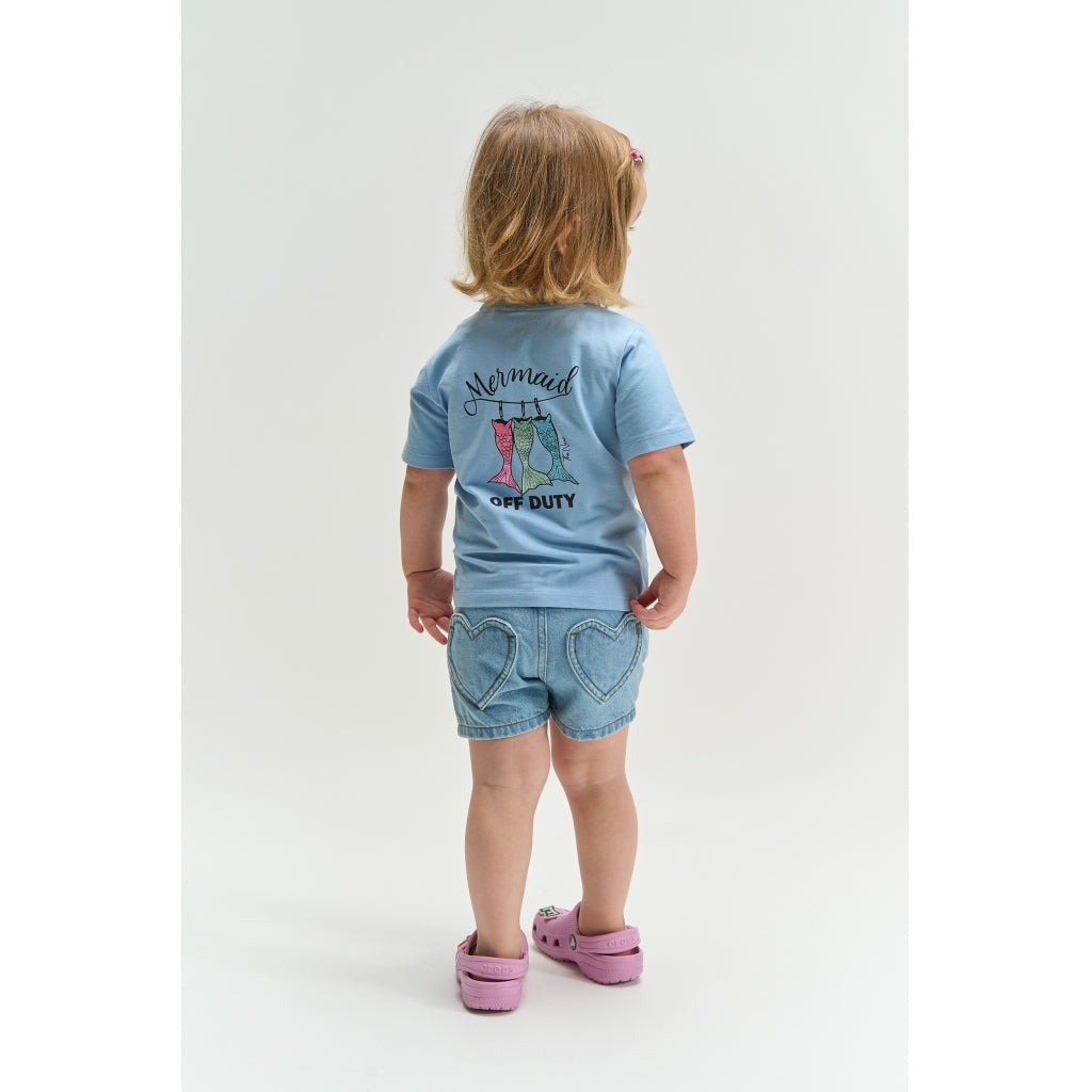 THE NEW SIBLINGS TNSTTine Bluse T-shirt Forever Blue