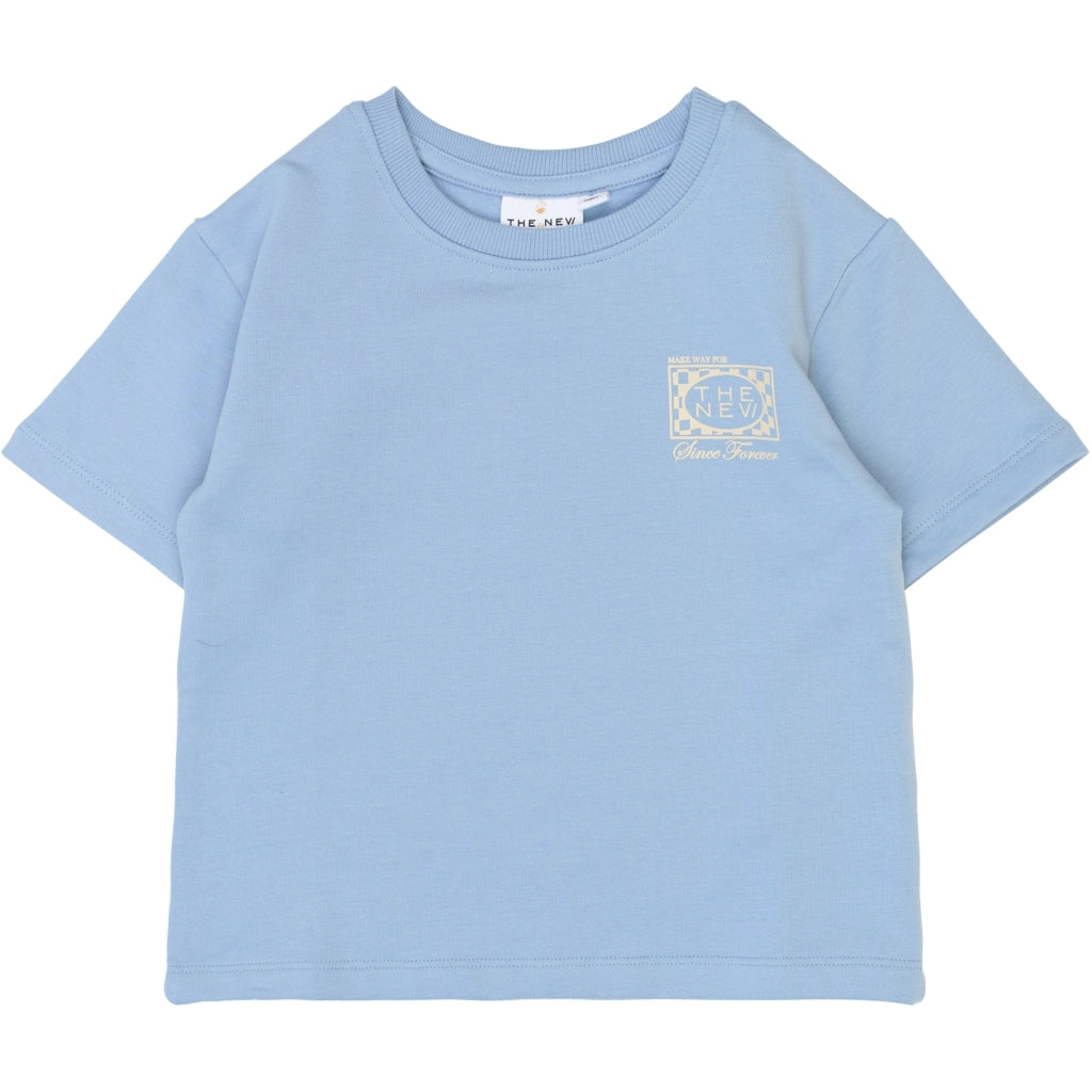 THE NEW SIBLINGS TNSTTitan Oversize Kortærmet Sweat Bluse T-shirt Forever Blue
