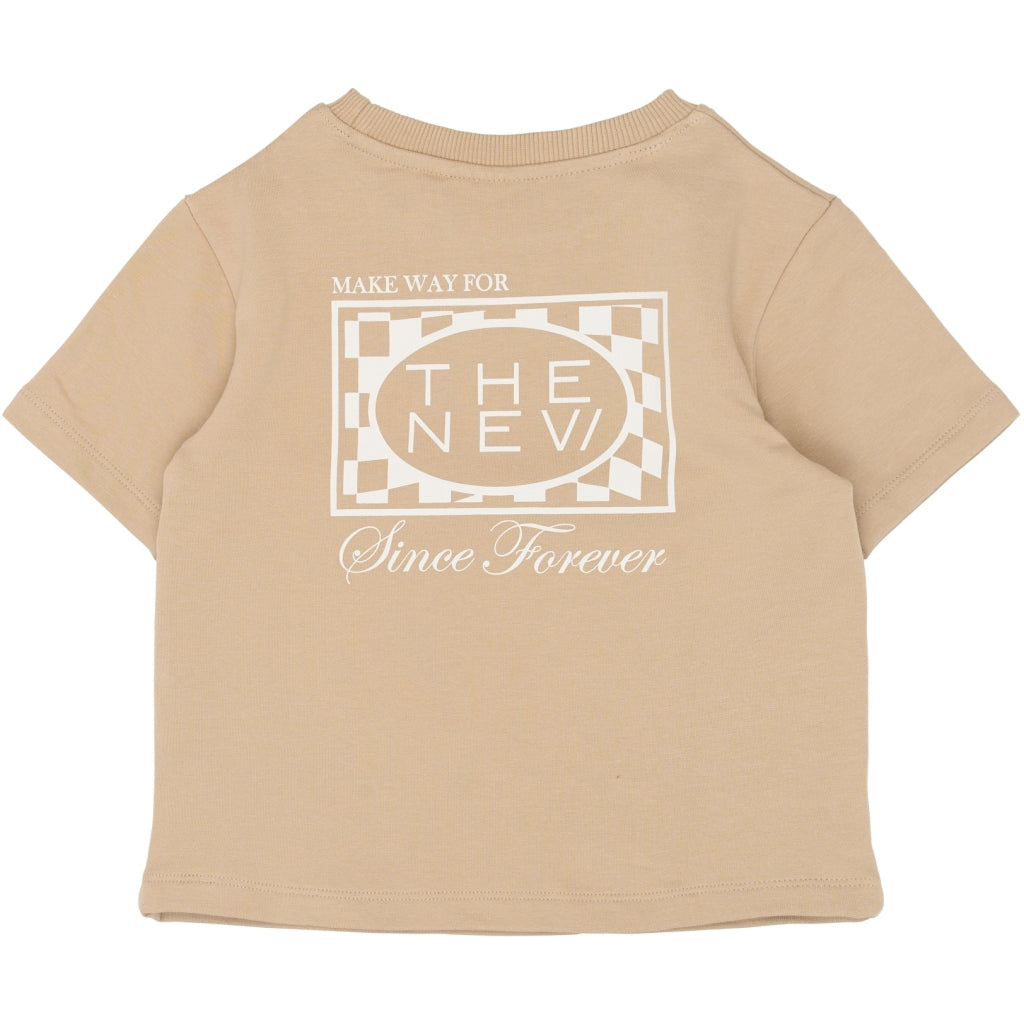 THE NEW SIBLINGS TNSTTitan Oversize Kortærmet Sweat Bluse T-shirt Humus
