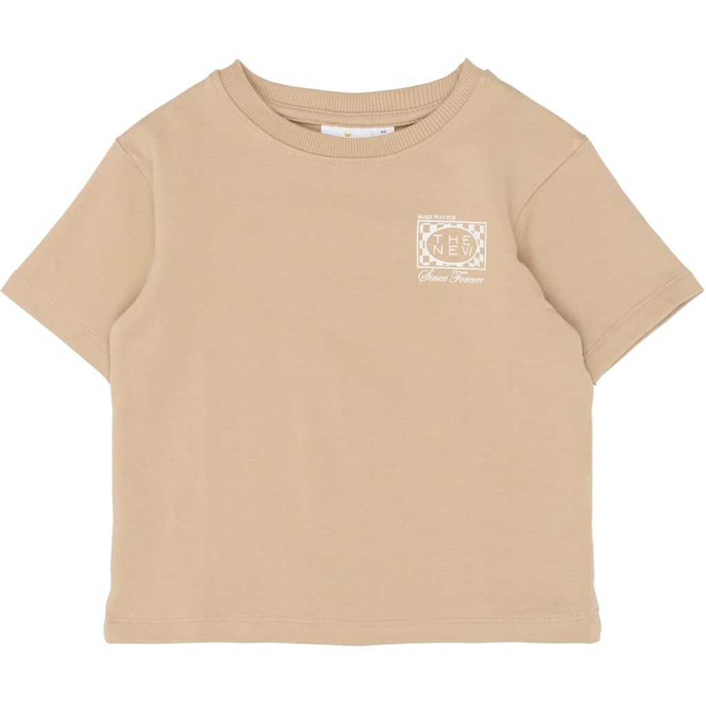 THE NEW SIBLINGS TNSTTitan Oversize Kortærmet Sweat Bluse T-shirt Humus