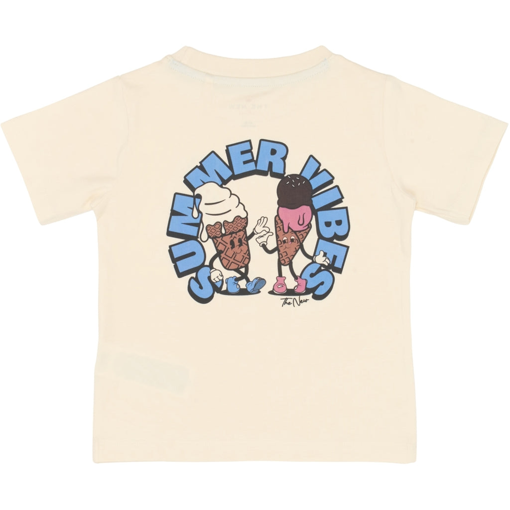THE NEW SIBLINGS TNSTTundra Bluse T-shirt Gardenia