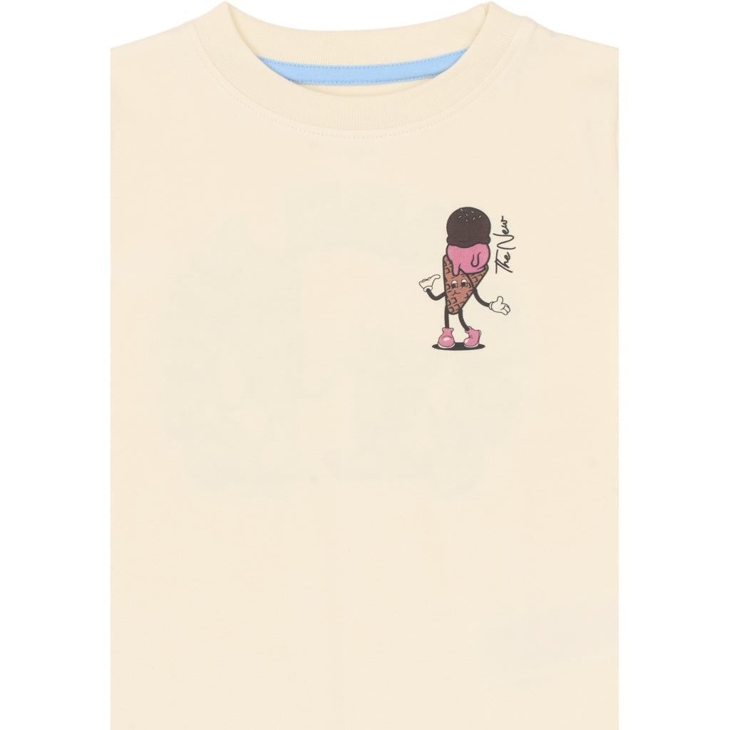 THE NEW SIBLINGS TNSTTundra Bluse T-shirt Gardenia