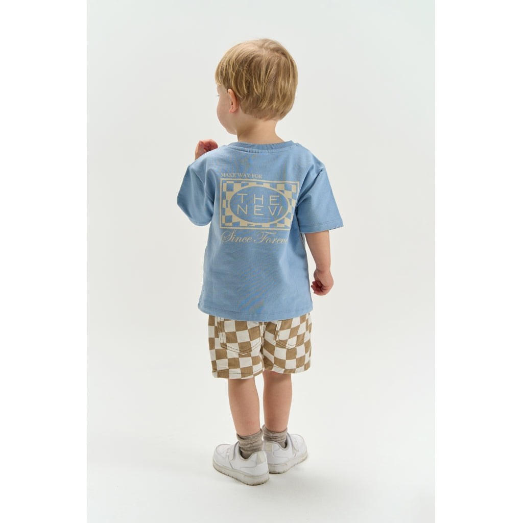 THE NEW SIBLINGS TNSTTwill Regular Fit Denim Shorts Shorts Humus Check
