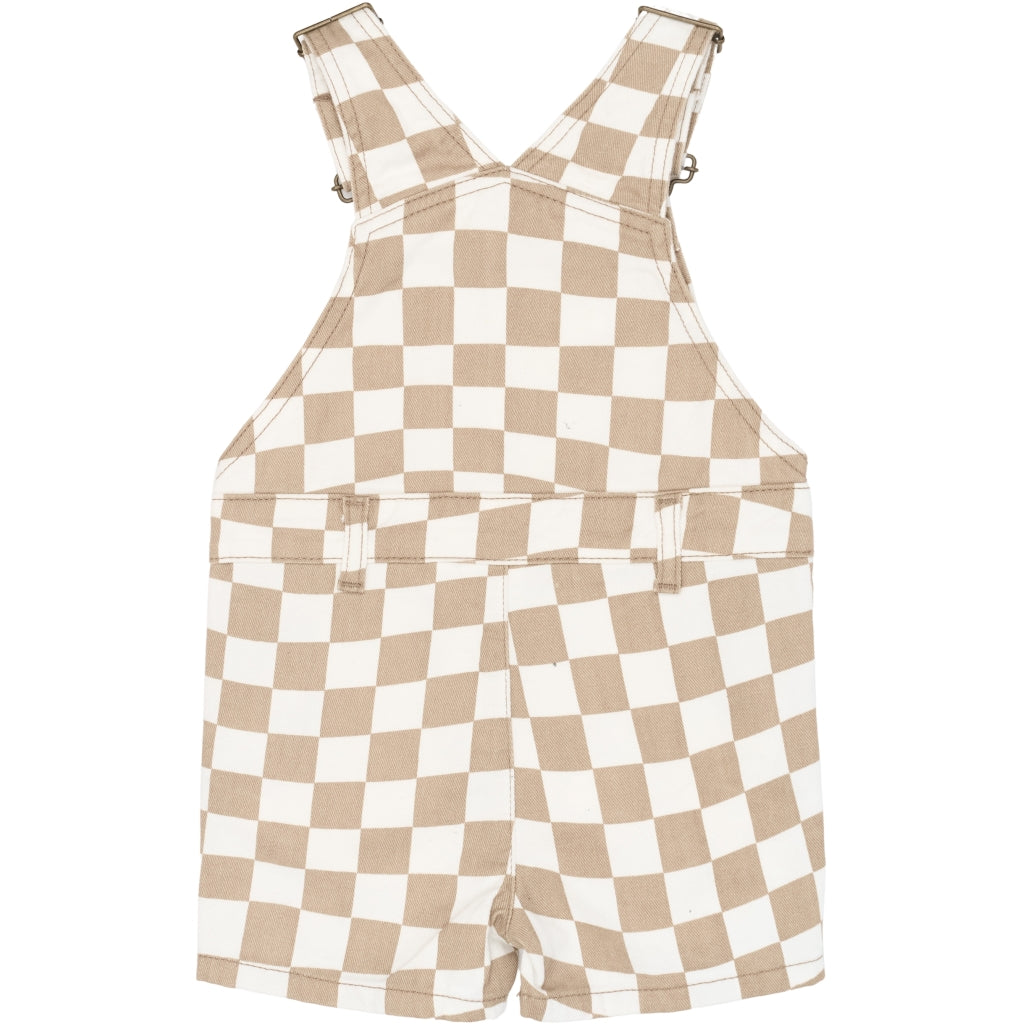THE NEW SIBLINGS TNSTTwill Short Smækbukser Overalls Humus Check