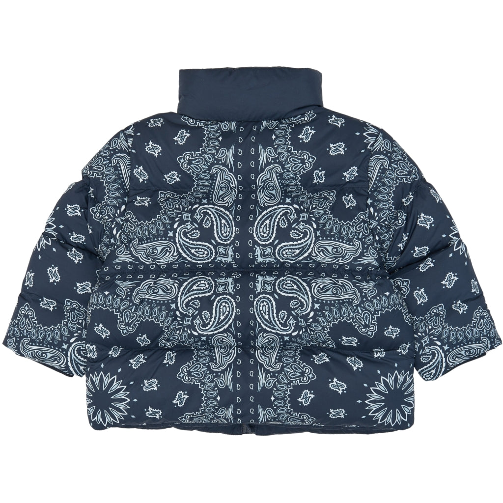 THE NEW SIBLINGS TNSTUlrik pufferjakke Jakker Navy Blazer AOP
