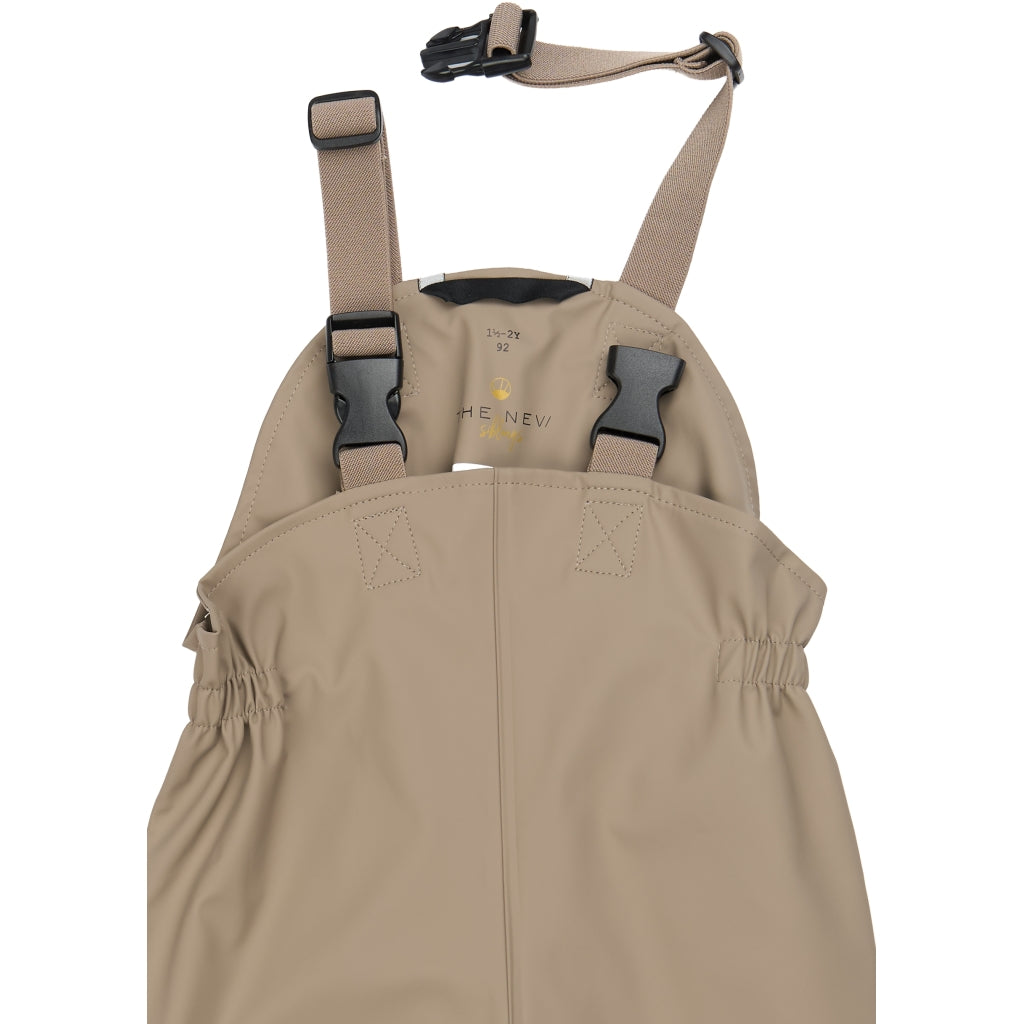 THE NEW SIBLINGS TNSTUwe Rainwear Set Regntøj Taupe Gray AOP TN