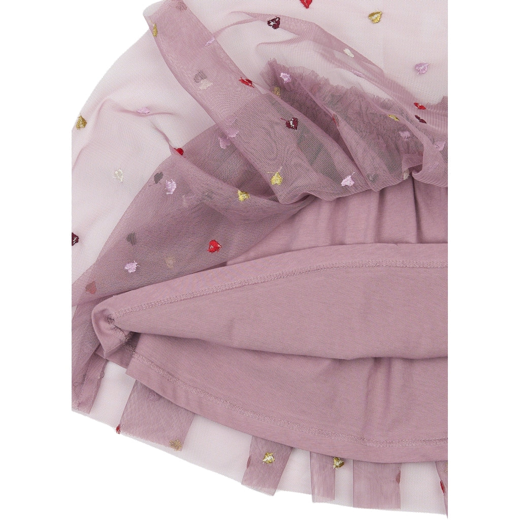 THE NEW SIBLINGS TNSTVadia Mesh Skirt Nederdel Elderberry EMB TN
