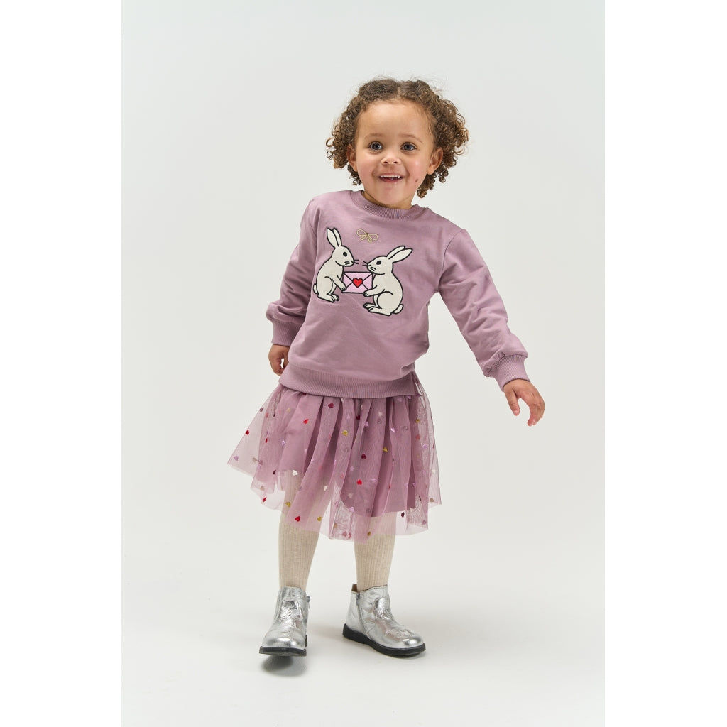 THE NEW SIBLINGS TNSTVadia Mesh Skirt Nederdel Elderberry EMB TN