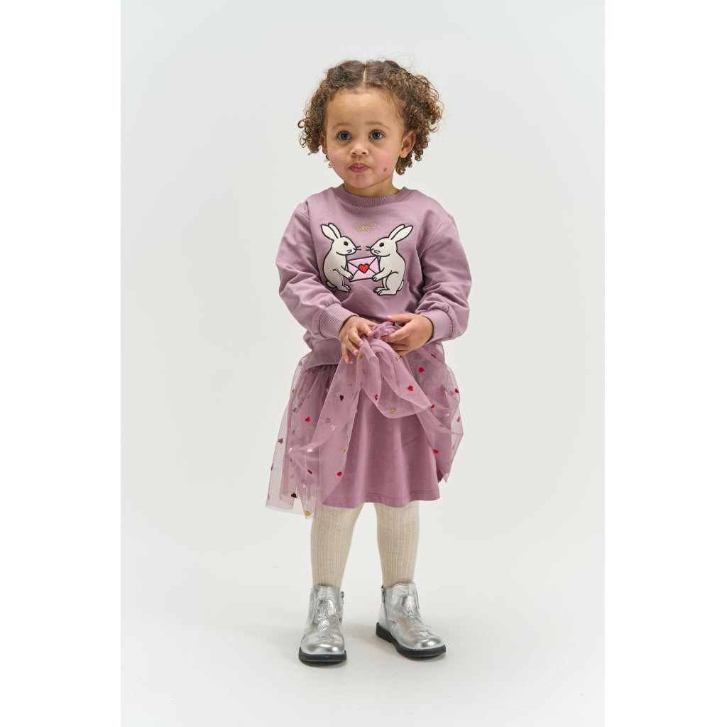 THE NEW SIBLINGS TNSTVadia Mesh Skirt Nederdel Elderberry EMB TN