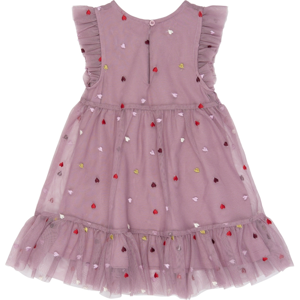 THE NEW SIBLINGS TNSTVadia Sleeveless Mesh kjole Kjoler Elderberry EMB TN