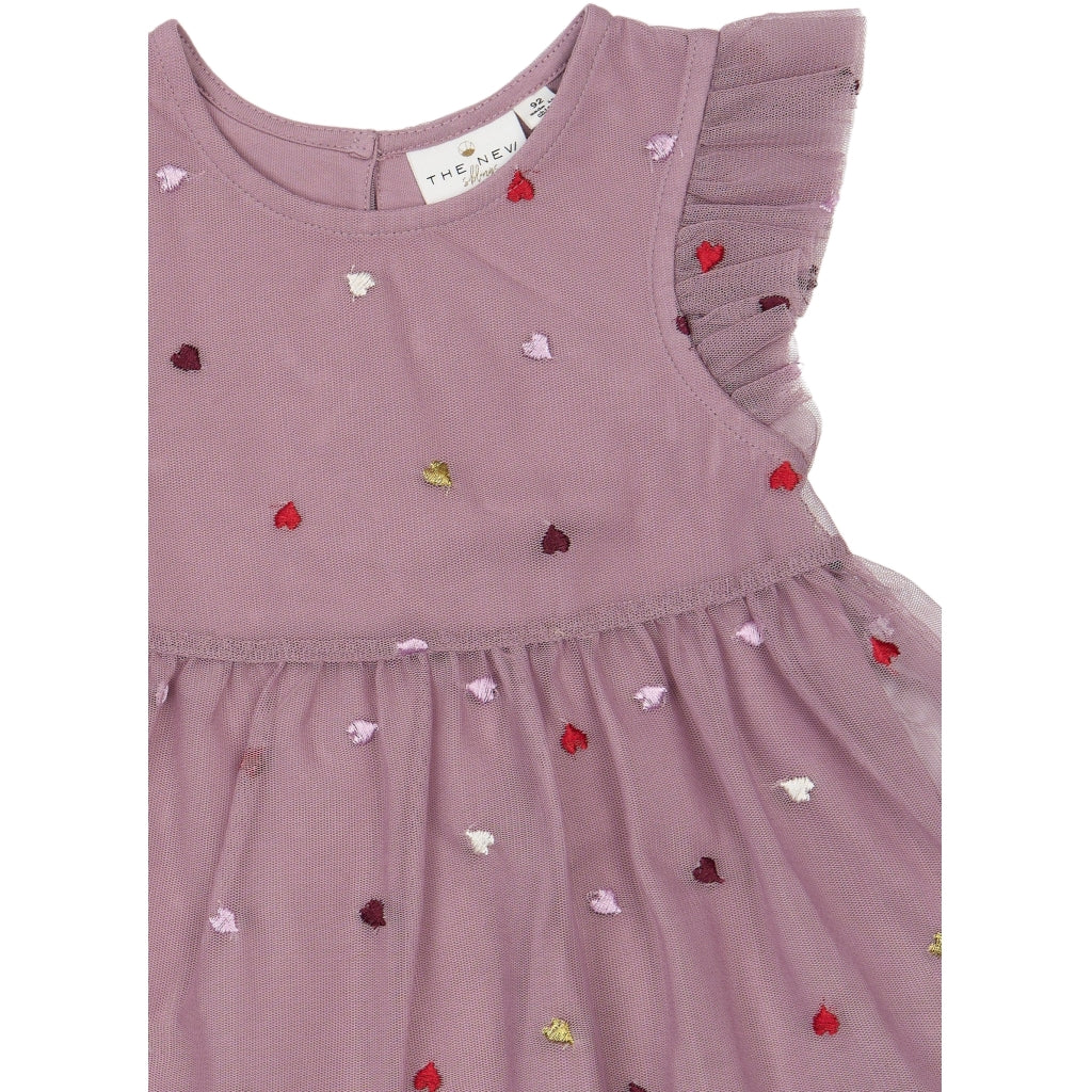 THE NEW SIBLINGS TNSTVadia Sleeveless Mesh kjole Kjoler Elderberry EMB TN