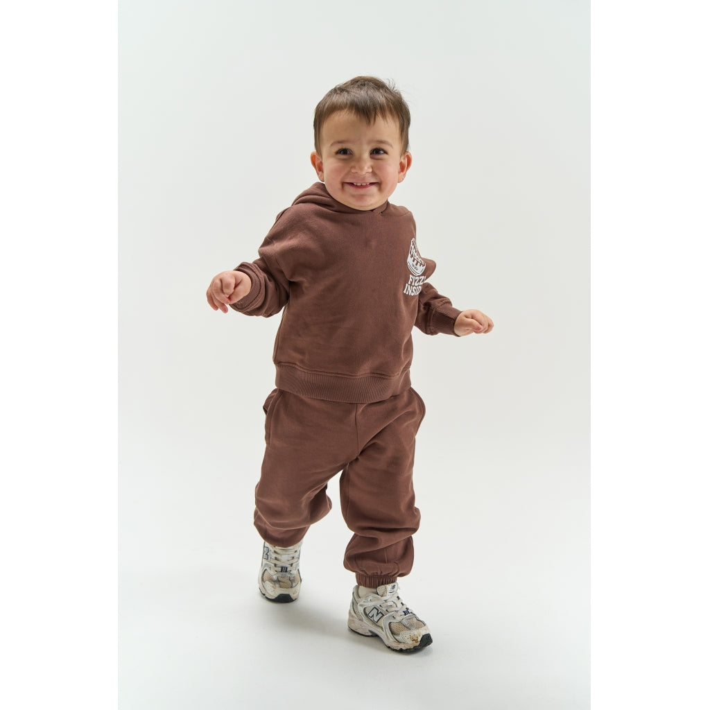 THE NEW SIBLINGS TNSTValerio Oversized Hoodie Sweatshirt Chestnut