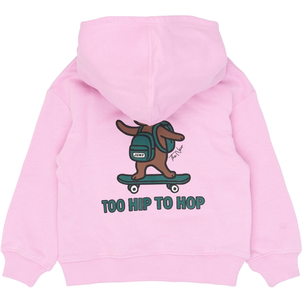 THE NEW SIBLINGS TNSTValka Oversized Hoodie Sweatshirt Pink Lavender TN