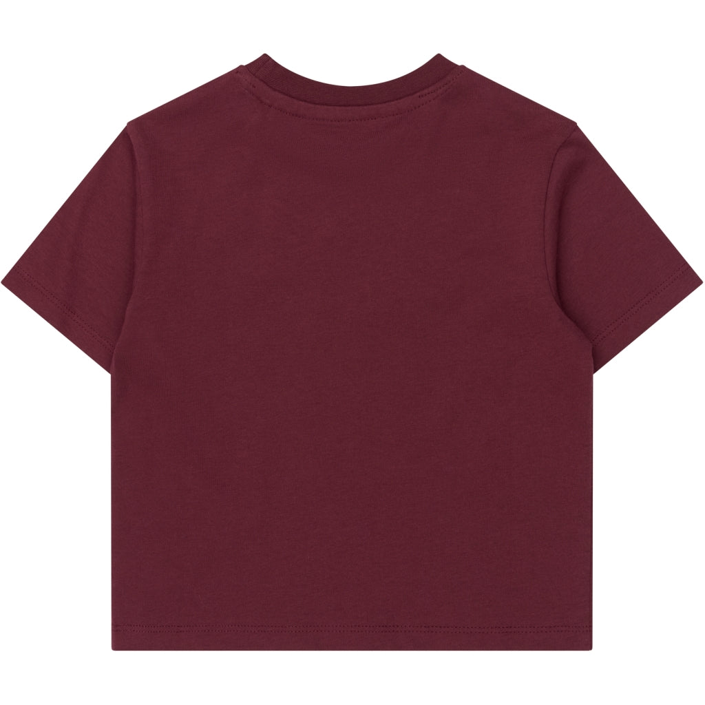 THE NEW SIBLINGS TNSTValkyria Oversized T-Shirt T-shirt Burgundy TN