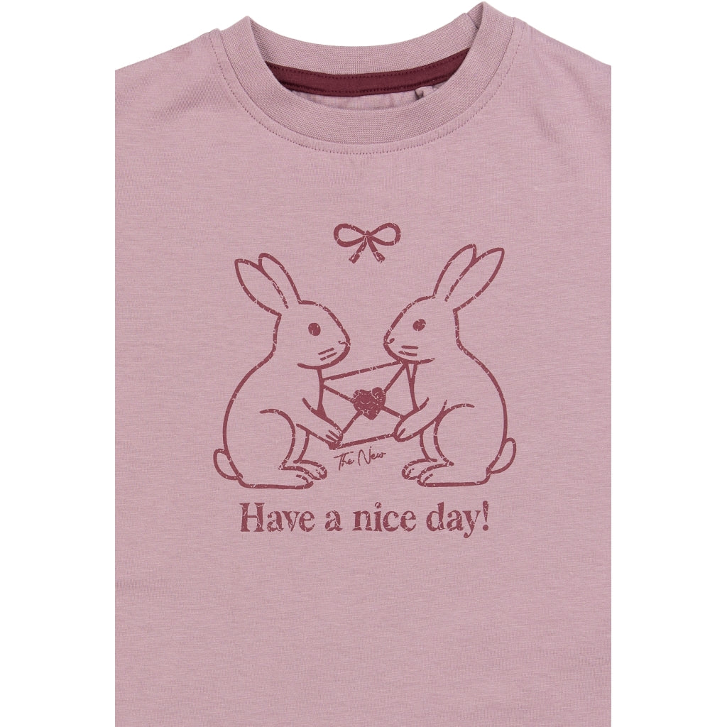 THE NEW SIBLINGS TNSTValkyria Oversized T-Shirt T-shirt Elderberry TN