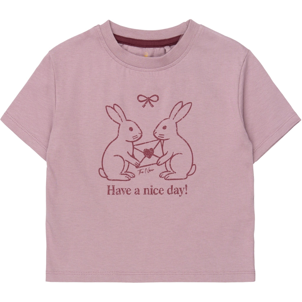 THE NEW SIBLINGS TNSTValkyria Oversized T-Shirt T-shirt Elderberry TN