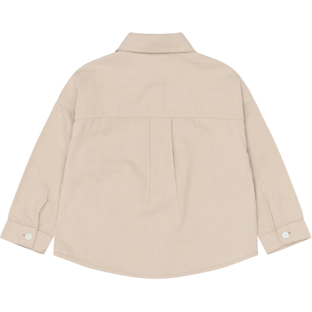 THE NEW SIBLINGS TNSTVallen Oversized Langærmet Shirt Skjorter Humus