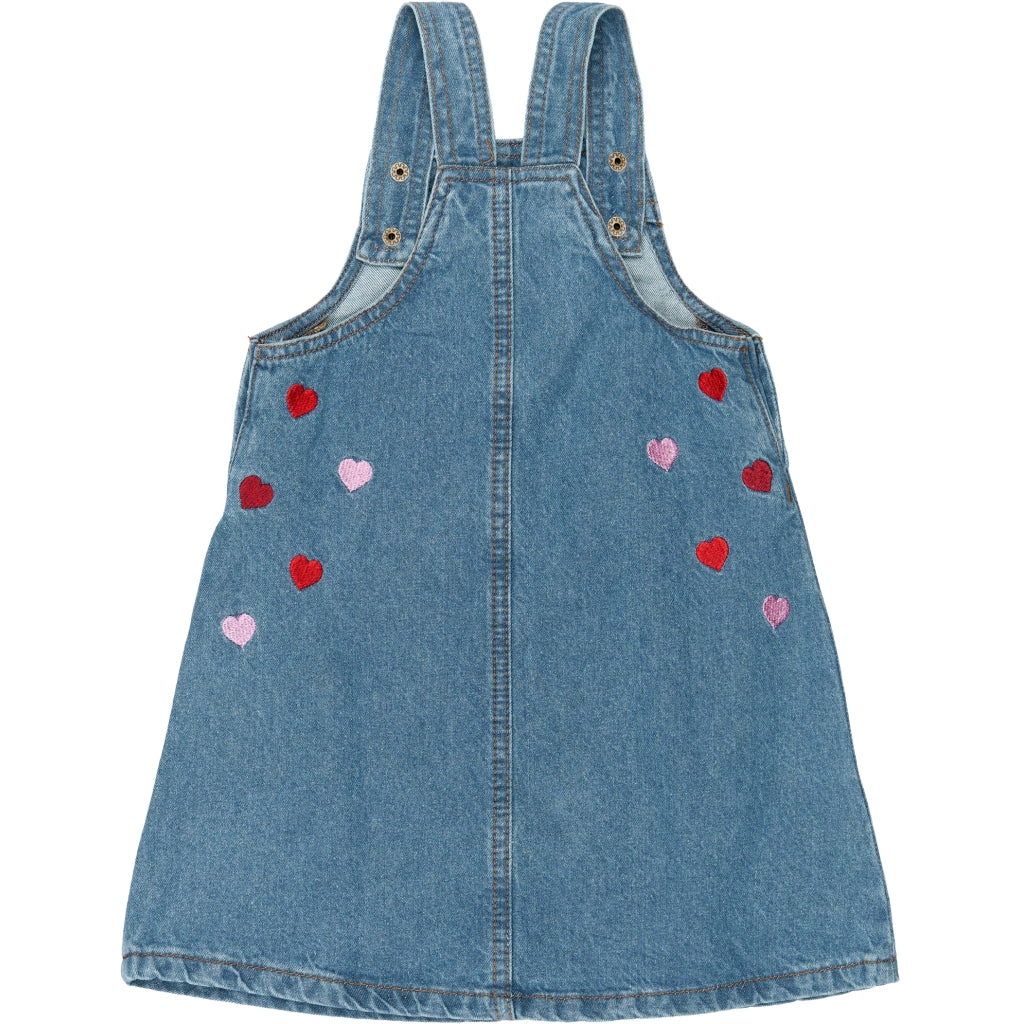 THE NEW SIBLINGS TNSTValora Sleeveless Denim kjole Kjoler Light Blue Denim EMB